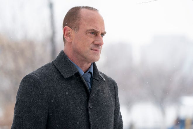 Christopher Meloni as Detective Elliot Stabler in "Law & Order: Organized Crime."
