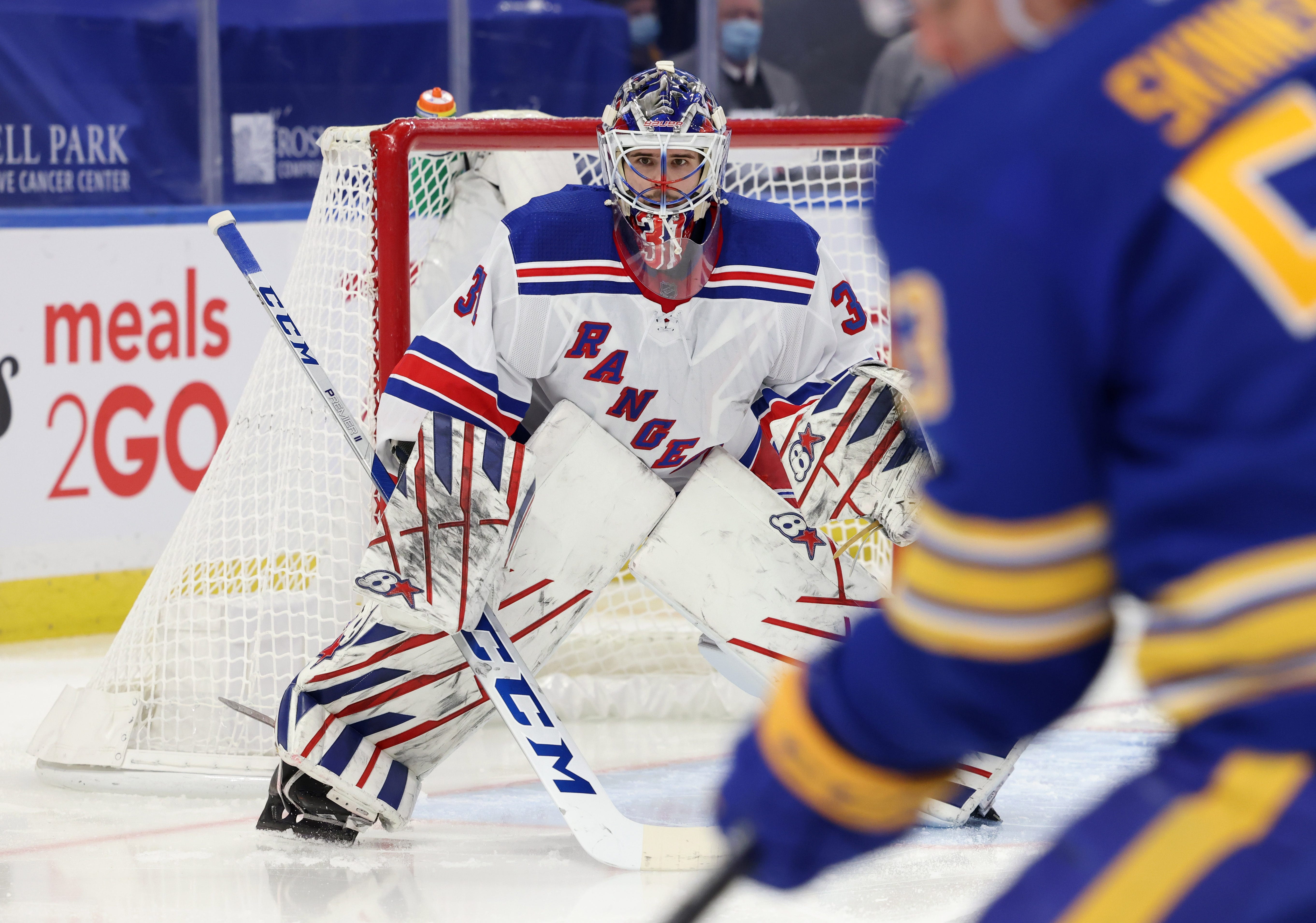 NY Rangers projected lineup Igor Shesterkin to start