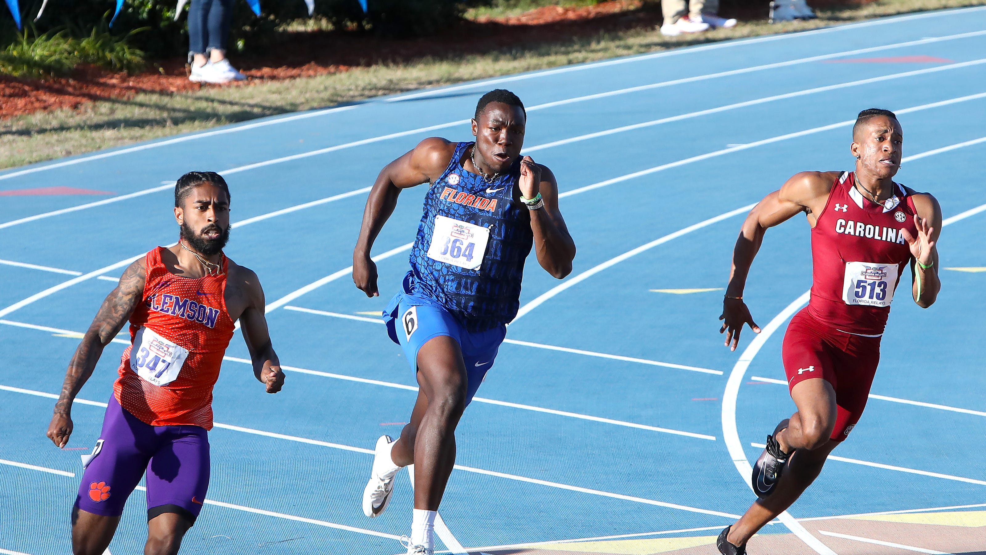 Florida athletes produce top times, distances at Florida Relays