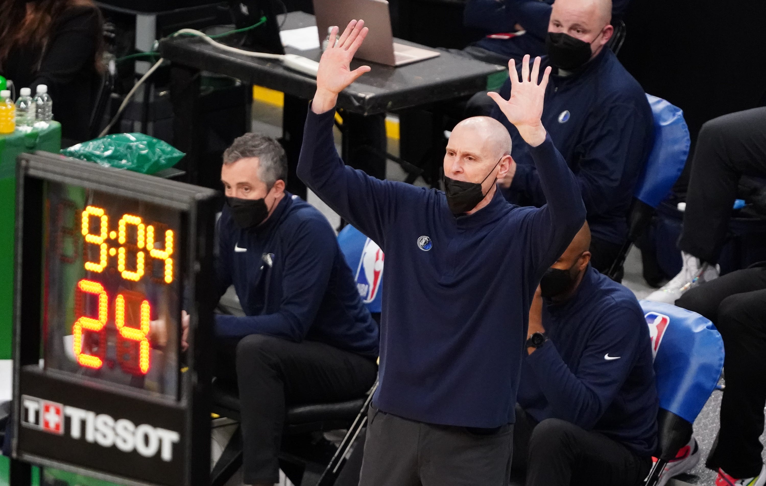 Dallas' Rick Carlisle will have to wait to coach his 1,500th career NBA game.