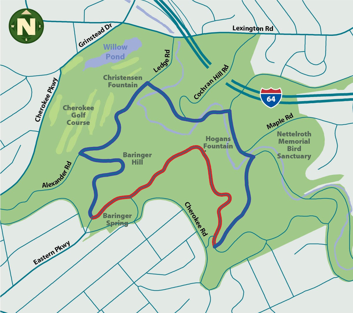 Louisville's Cherokee, Iroquois parks road closure ruling coming soon