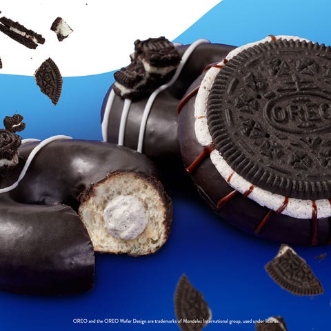 Krispy Kreme has two new Oreo doughnuts.