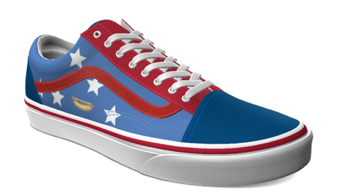 American Coney Island Vans shoes go on sale Tuesday 1 Detroit's American Coney Island has a custom Vans sneaker as part of the company's "Foot the Bill" program to help small businesses during the COVID-19 crisis.