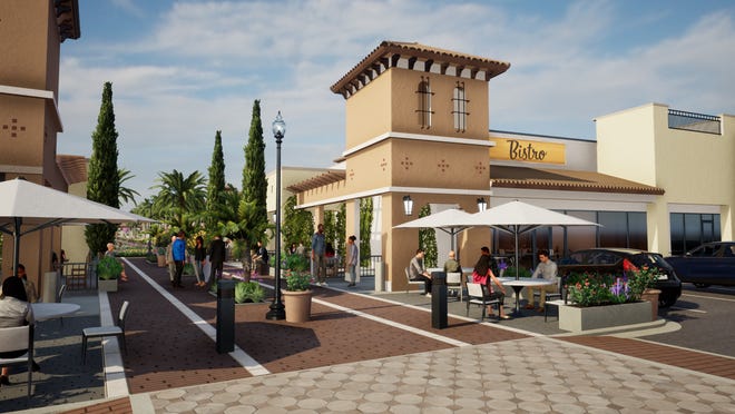 Construction on the first retail buildings in Stock’s mixed-use project of Estero Crossing is scheduled to begin this summer.