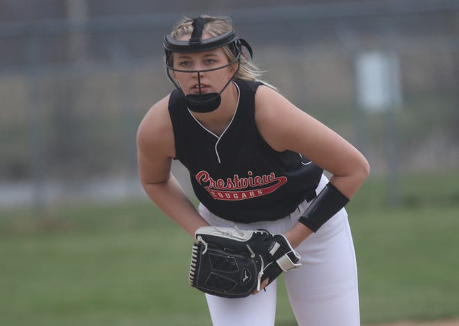 Crestview's Kylie Ringler is motivated now more than ever after spending two years getting ready to go out with a bang during her senior softball season.
