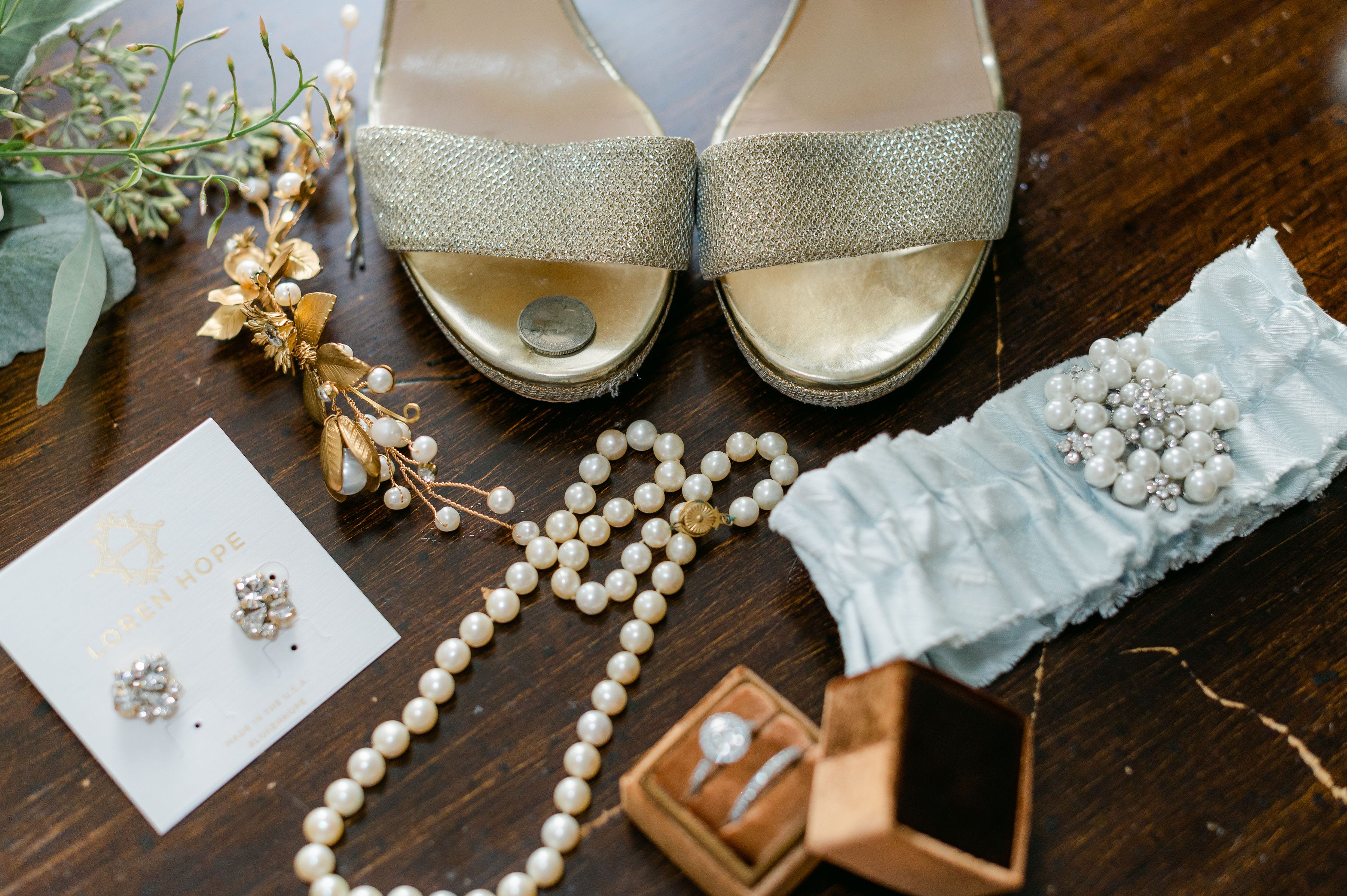 wedding borrowed blue