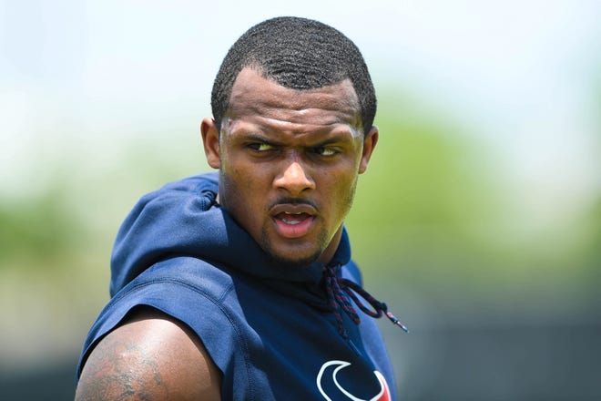 Houston Texans quarterback Deshaun Watson faces sexual misconduct allegations from 22 women.