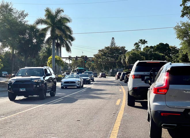 Many residents of Siesta Key complain about the traffic and fear that the problem will worsen with increased development.