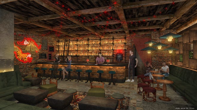 Here Kitty Kitty Vice Den, a speakeasy coming to Famous Foods Street Eats at Resorts World Las Vegas.