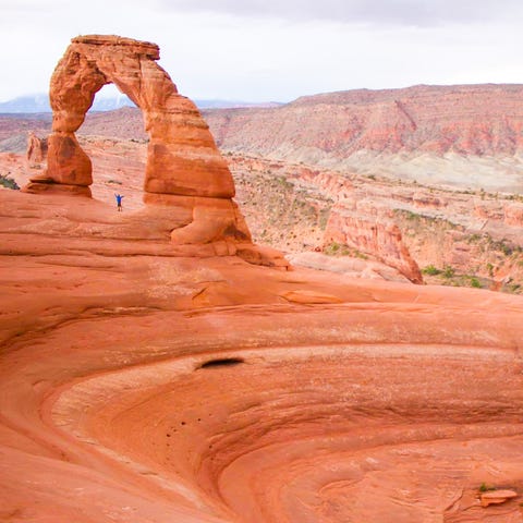 Arches National Park is 5 miles north of the weste