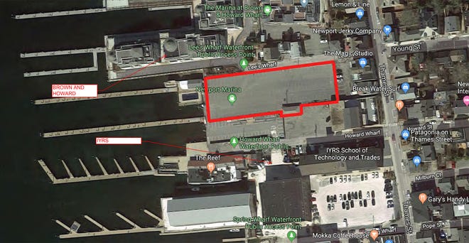 The Manchester Hotel is expected to be built in a vacant parking lot on Lee's Wharf in Newport.