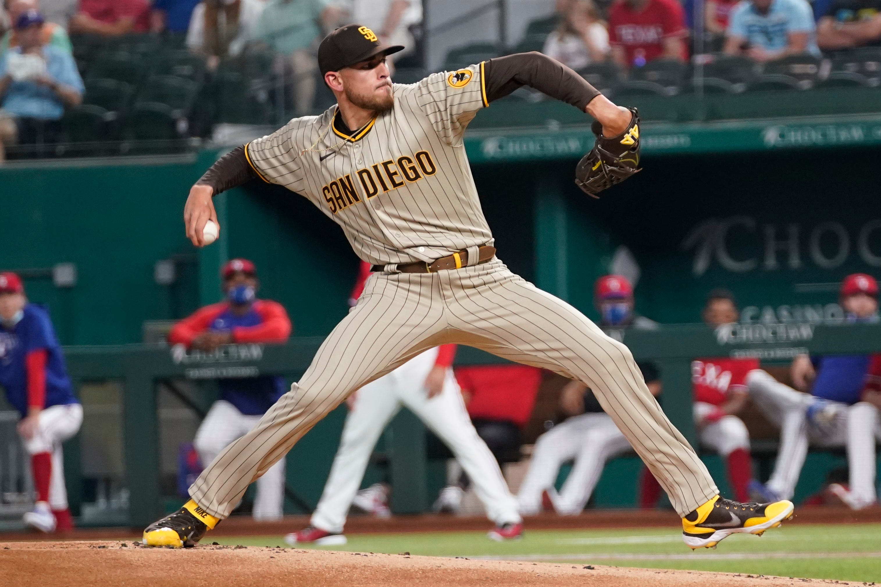 Joe Musgrove throws Padres' first no-hitter vs. Texas Rangers