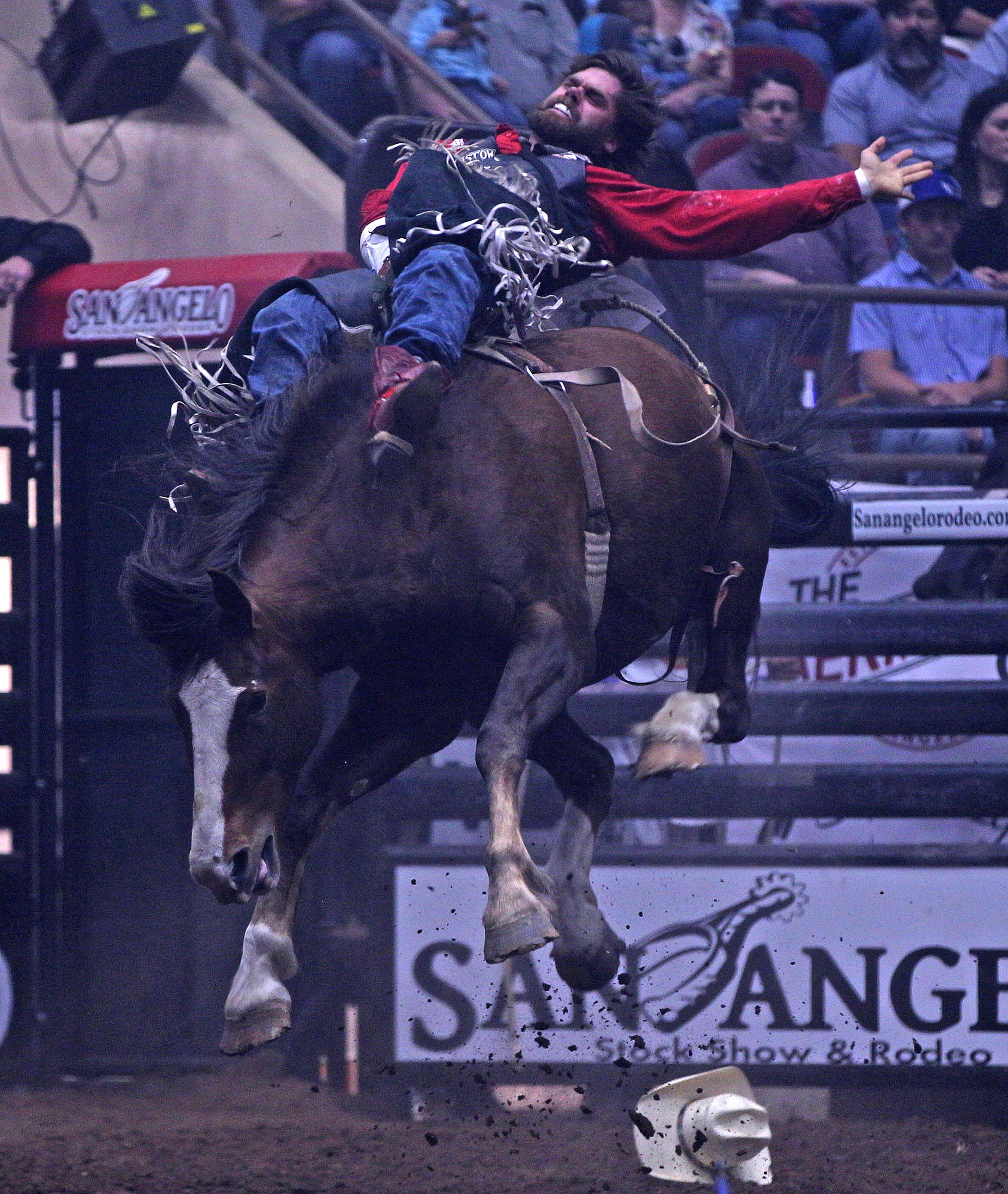 Tuf To Beat Cooper Holds Lead In Tie Down Roping At San Angelo Rodeo