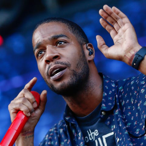 Kid Cudi performs at the 2015 Lollapalooza music f