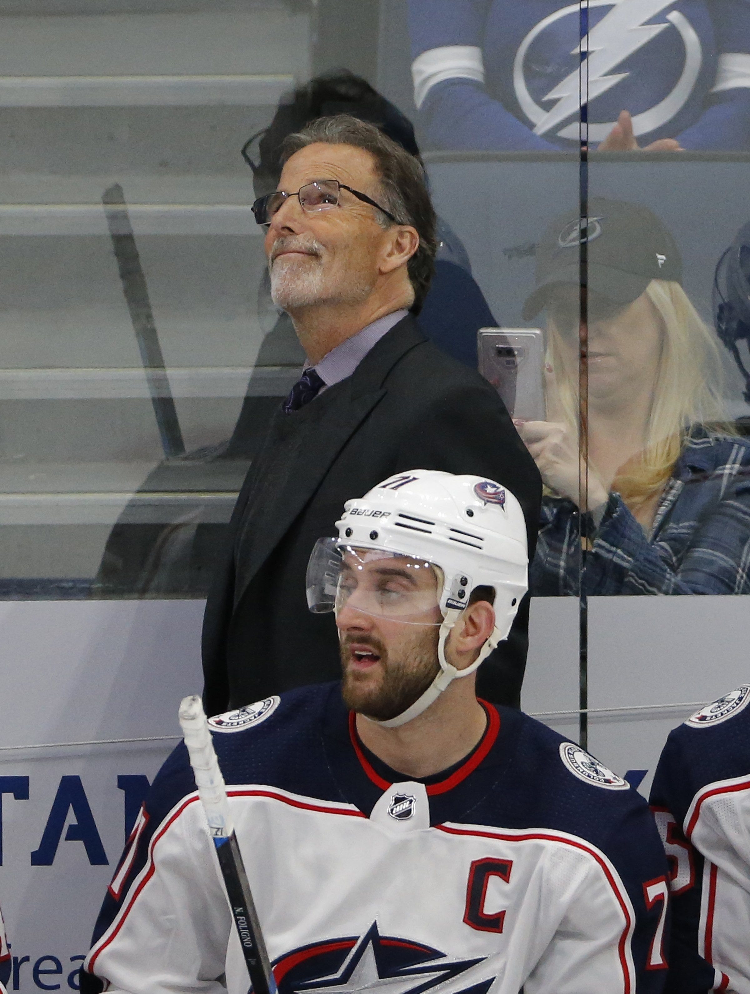 John Tortorella Coach Of The Columbus Blue Jackets Head Coach