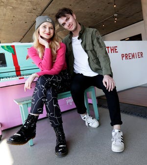 Amelie Eiding and Jon Kresin are a Green Bay based husband and wife pop duo, 7000 apart. They met while she was an exchange student from Sweden at Preble High School.