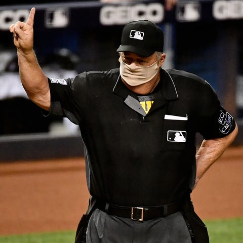 Joe West is set to umpire the most games in major-