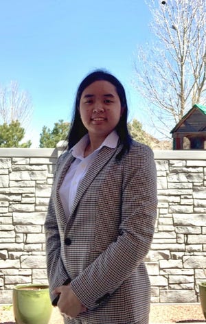 Pueblo West High School junior Vy Nguyen recently won the Outstanding Senator at YMCA Youth in Government 2021 award.