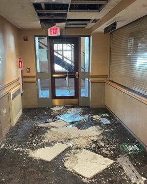 Wrentham reports damage to town hall after HVAC part bursts