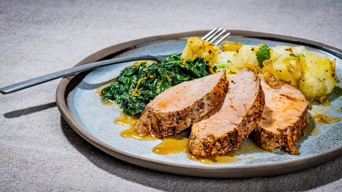 A pernil-style pork tenderloin that conjures the smells of a Puerto Rican kitchen 1