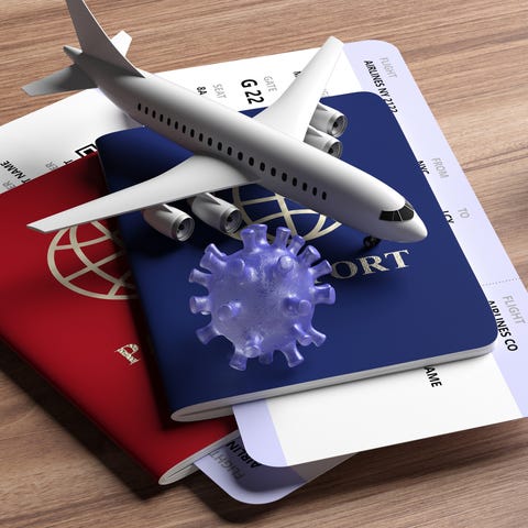 Having all your travel documents in order – includ