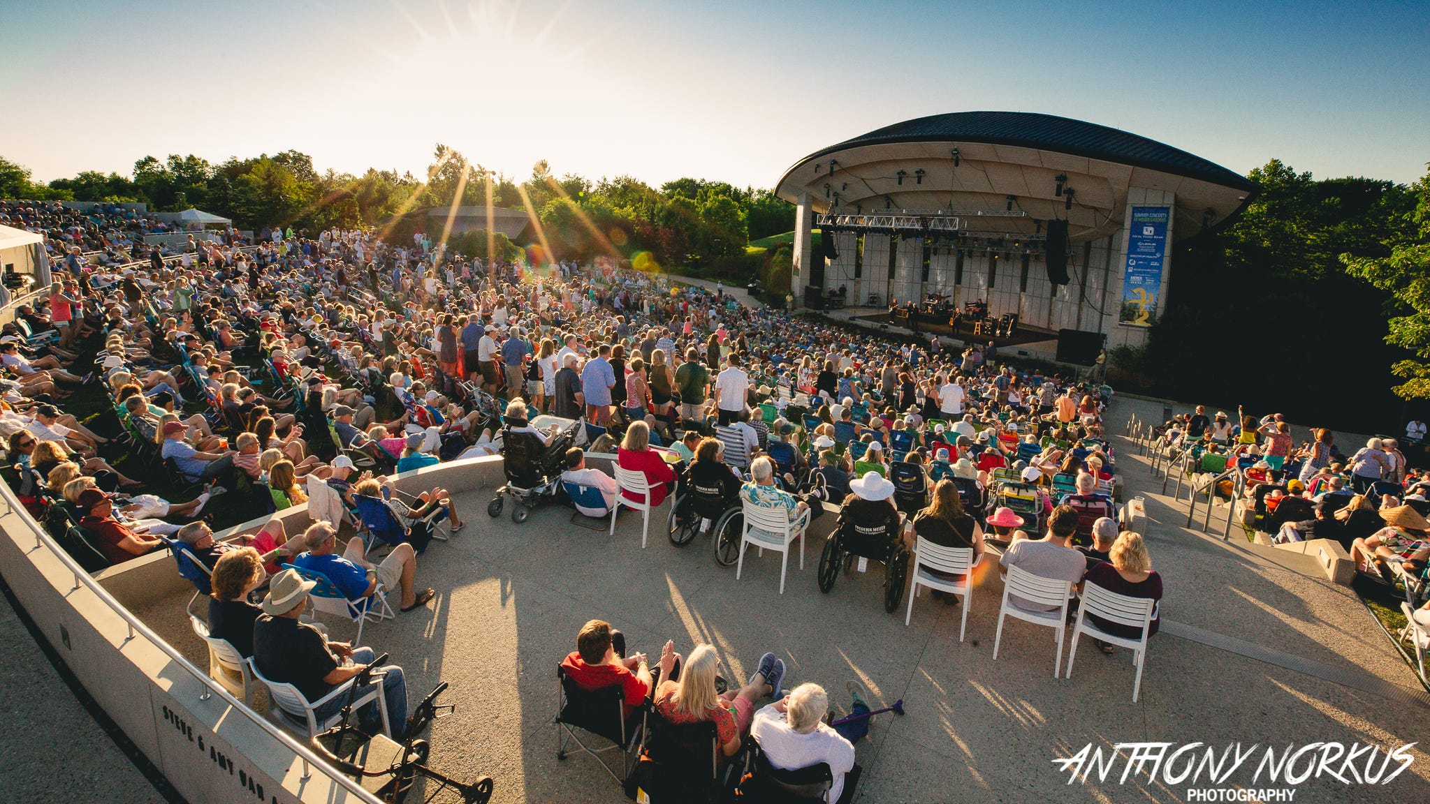 Soaring Eagle Outdoor Concert Seating