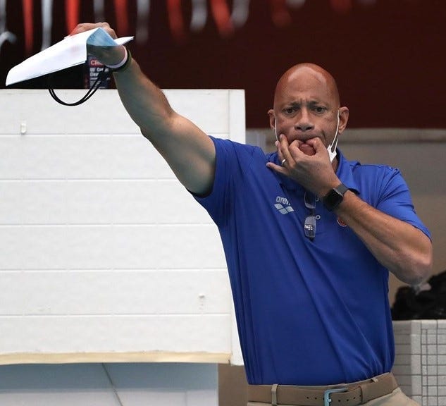 Florida swimming coach Anthony Nesty wins another SEC award.