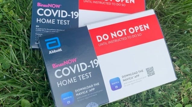 Check it out Free takehome COVID tests available at select libraries