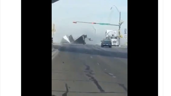 1 dies in West El Paso cement truck, semi crash on ...