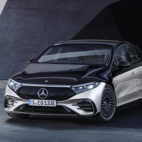 The 2022 Mercedes-Benz EQS is the first electric s