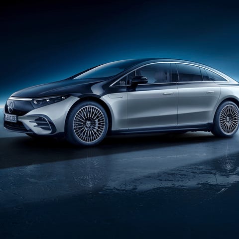 The 2022 Mercedes-Benz EQS is the first electric s