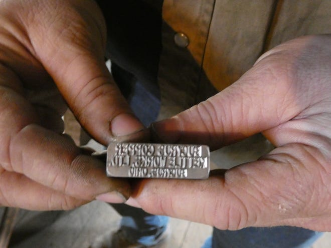 This stamp is used to mark every item make by Bucyrus Copper Kettle Works.