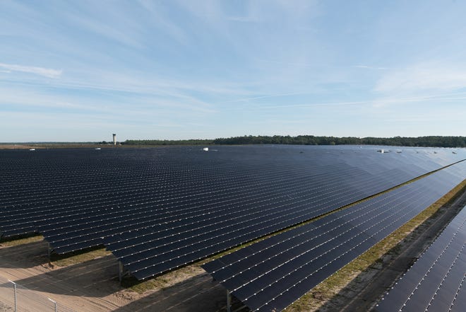City of Tallahassee airport solar farm.