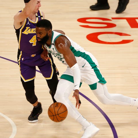 Jaylen Brown recorded his third 40-point game of t