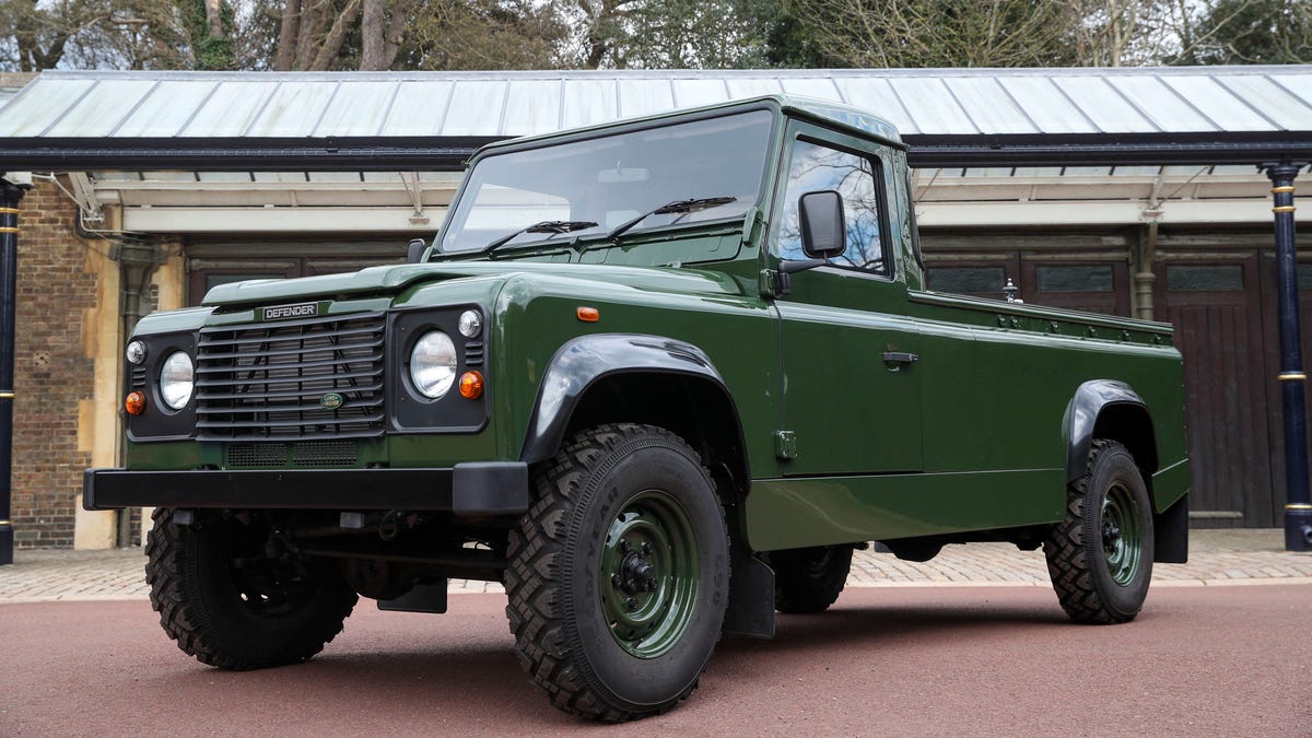 Prince Philip designed Land Rover funeral hearse to carry casket