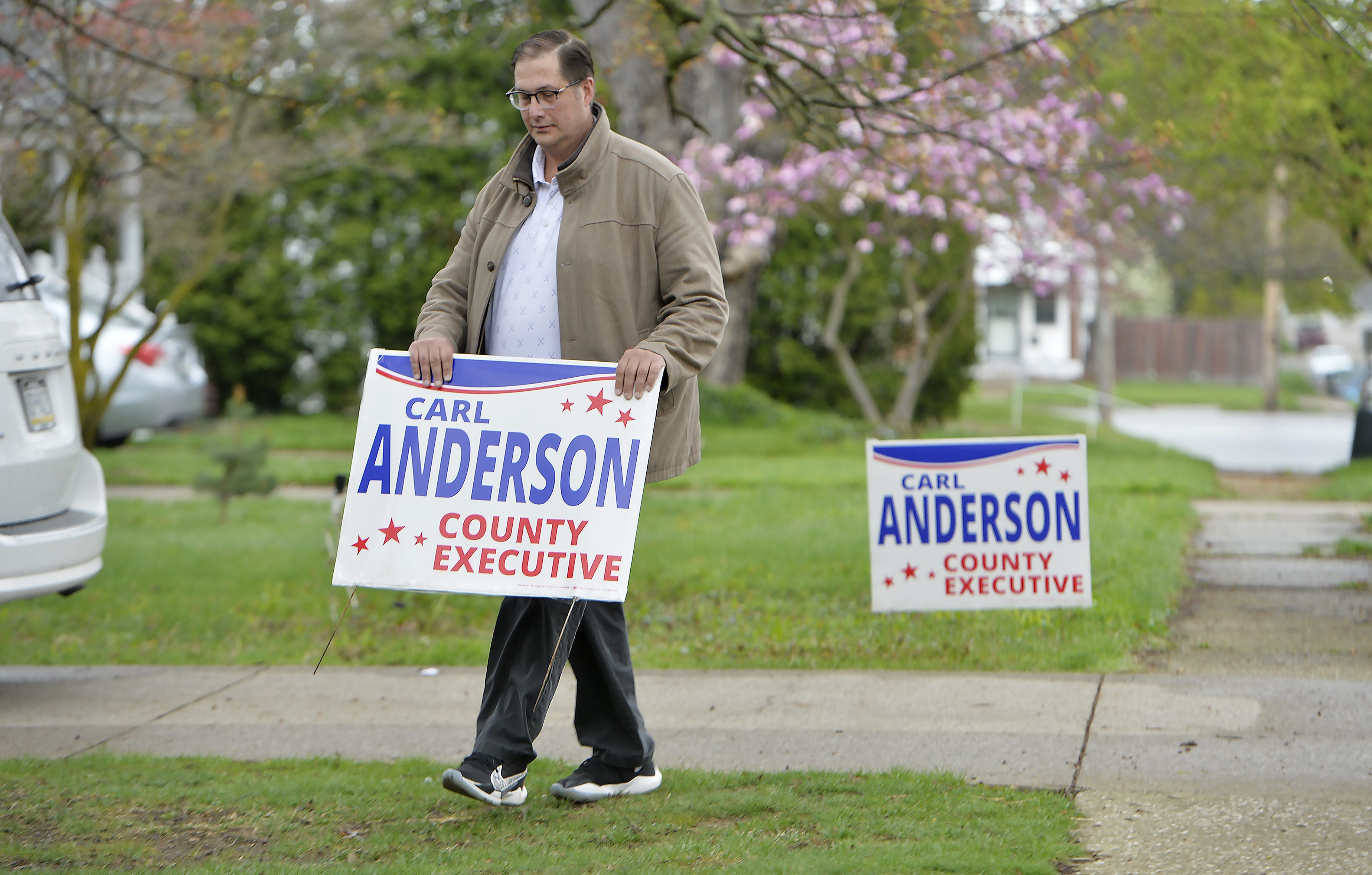 Erie County executive race Democrat Carl Anderson wants to succeed