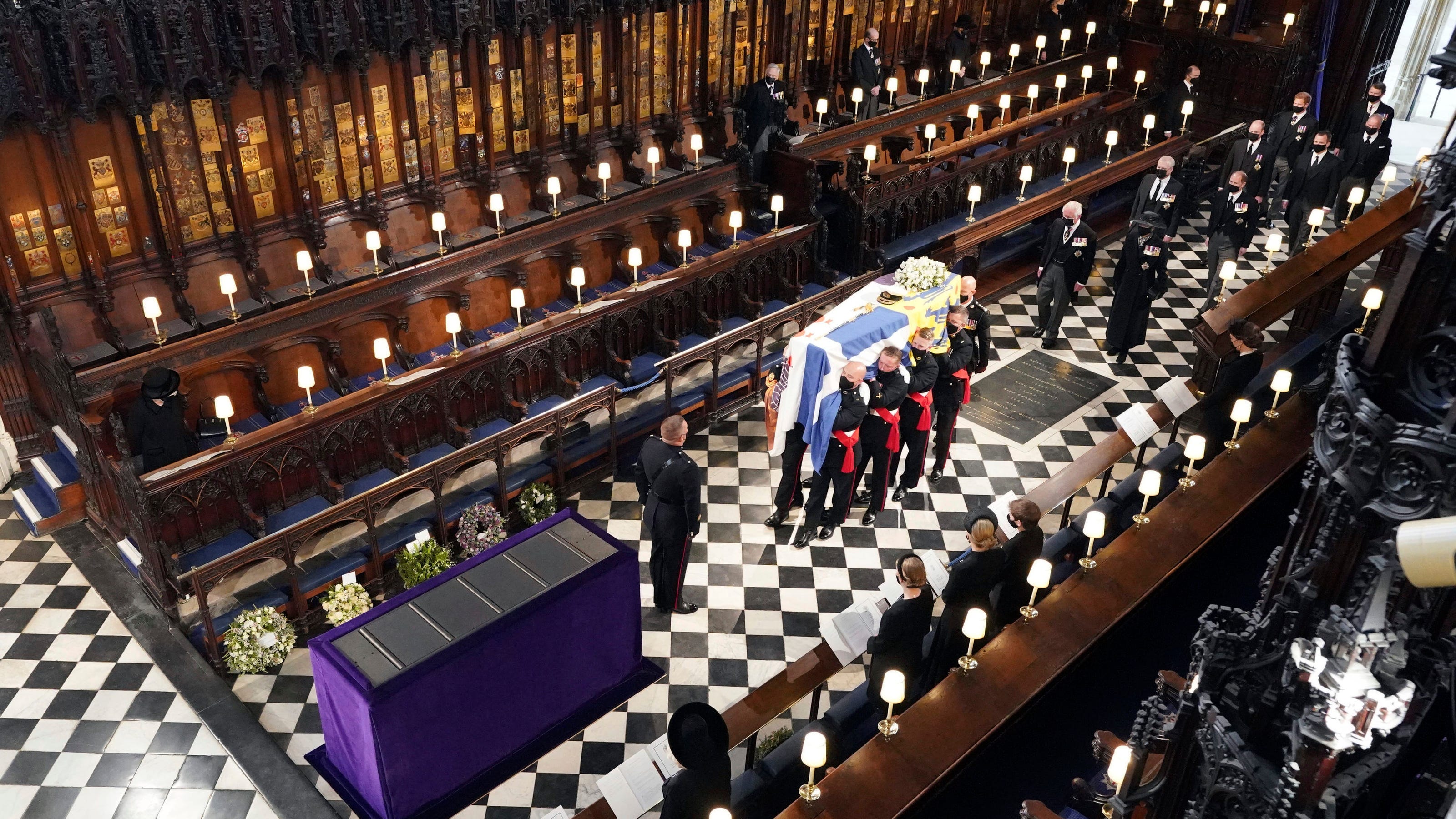 Prince Philip funeral: His coffin will move after Queen dies. Why?