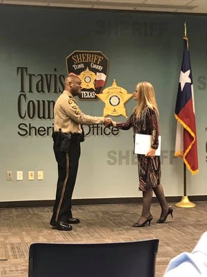 Stephen Broderick was identified as the gunman in the Austin shooting Sunday, April 18, 2021. The Travis County Sheriff's Law Enforcement Association shared this photo on their Facebook page in February 2019.