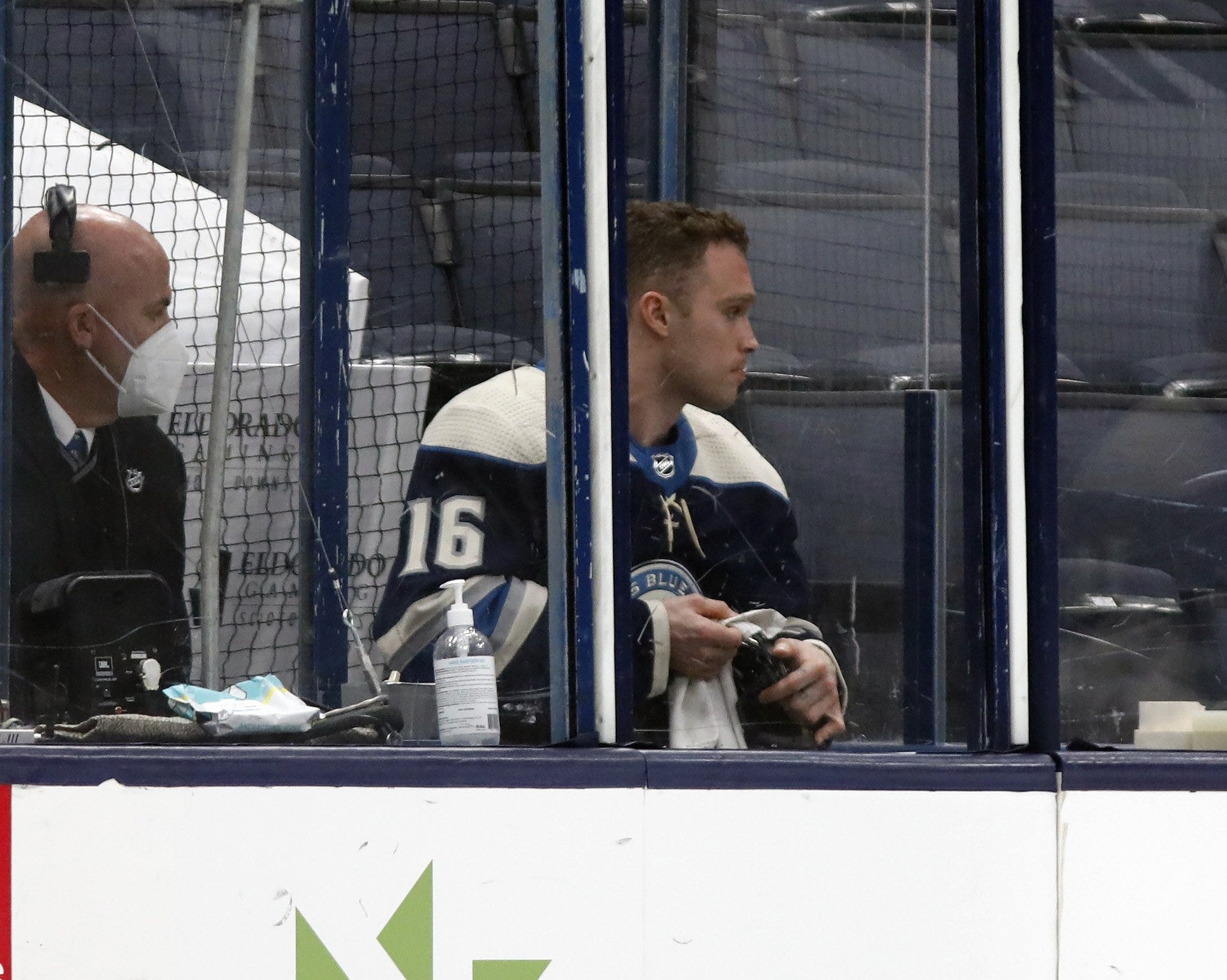 Max Domi is having a rough debut season for the Blue Jackets