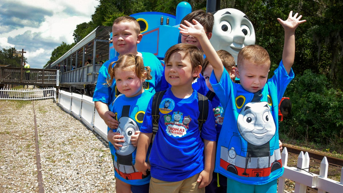 Thomas the Train at the Parrish Railroad Museum