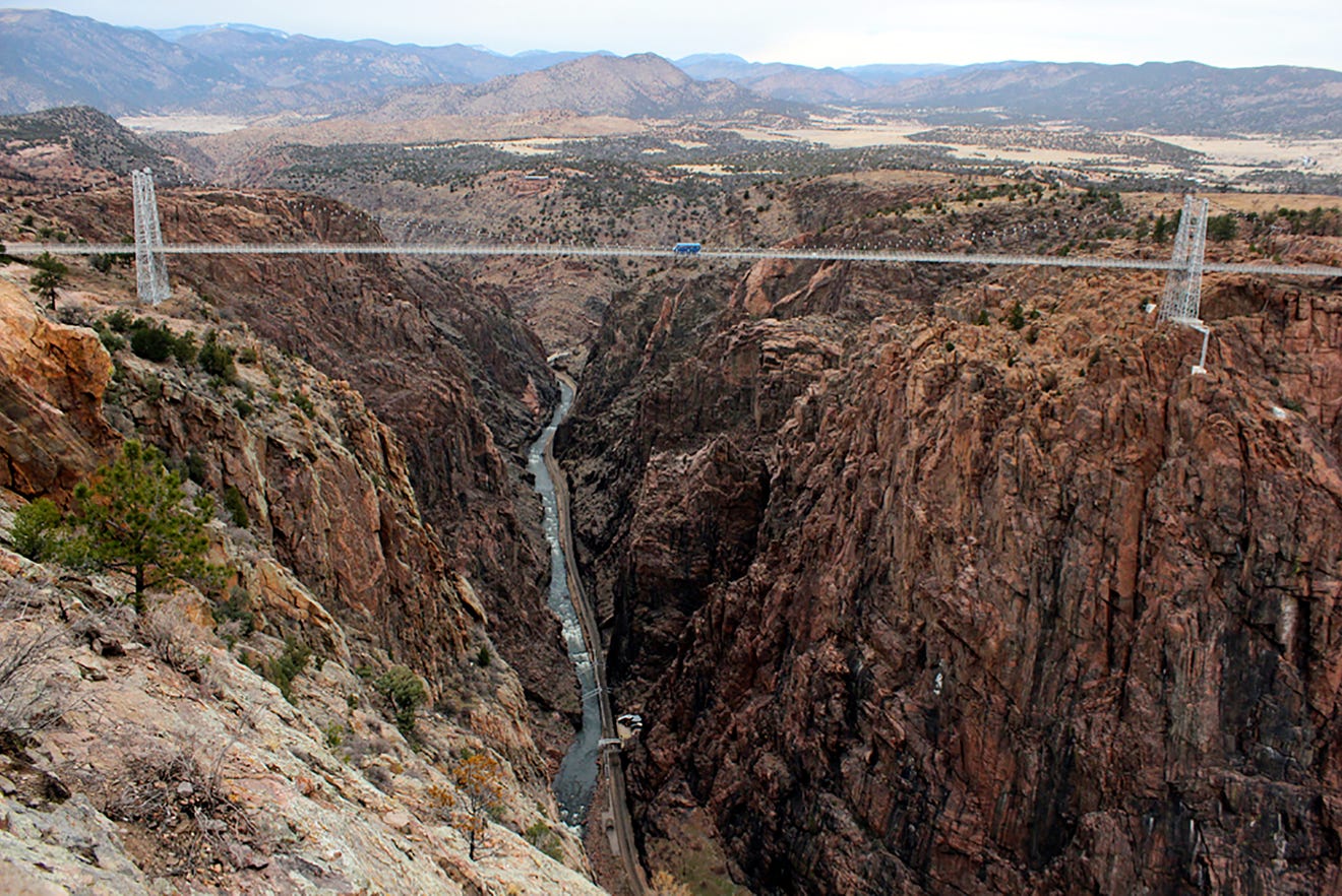Canon City's Royal Gorge Bridge & Park offers thrilling heights
