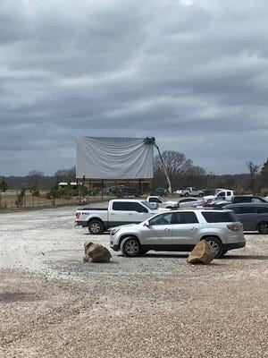 The Tennessee Safari Park finished construction of its drive-in movie theater screen in March before the theater's grand opening on March 25.