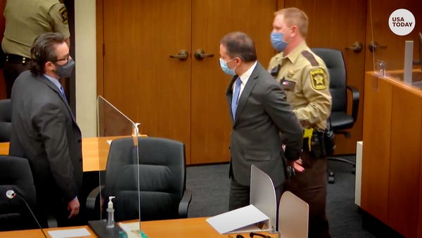 Jury says Derek Chauvin guilty of all charges in G