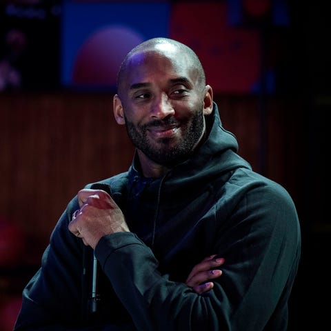 Kobe Bryant attends a promotional event organized 