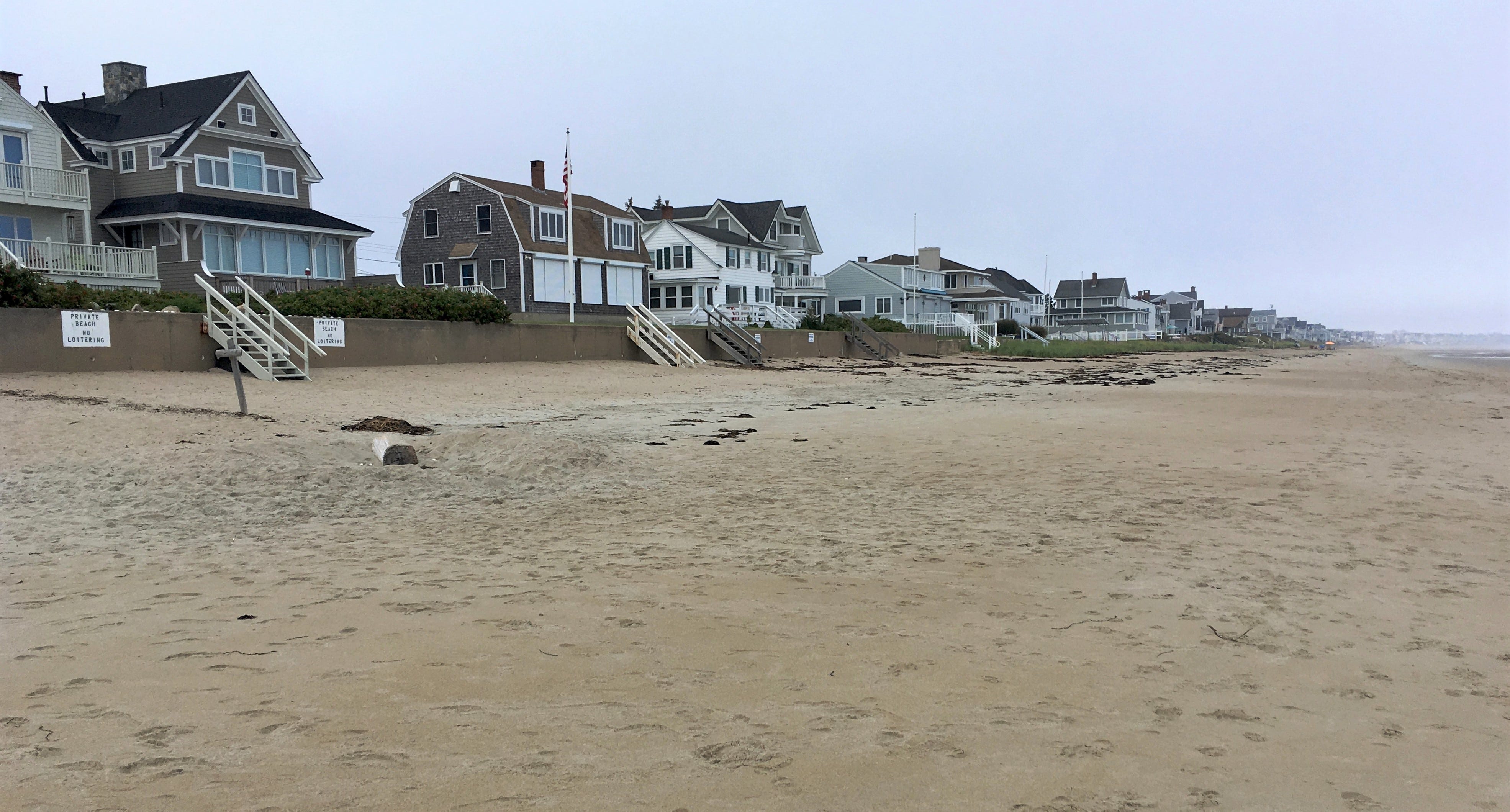 Maine private beaches Moody Beach access fight challenges precedent
