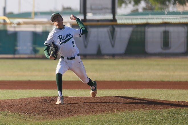 Montwood's Jesus Tovar has won eight games as a pitcher for New Mexico Junior College in Hobbs, N.M.