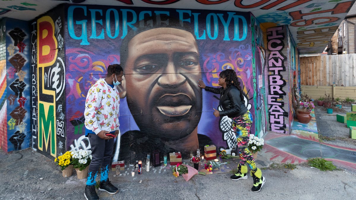 A year after the murder of George Floyd Americans react to his death