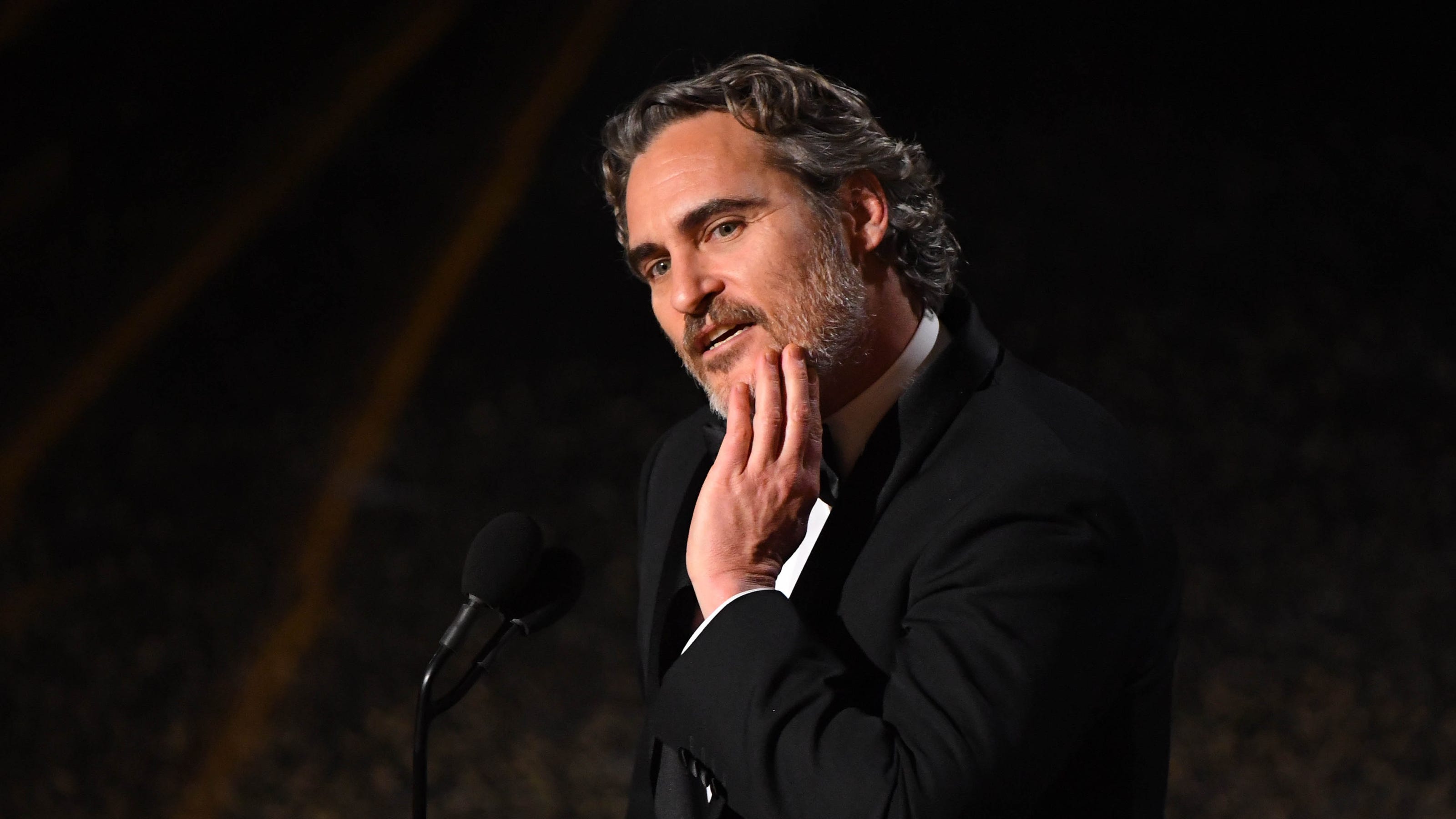 Joaquin Phoenix says he's 'not going to force' River, his son with Rooney Mara, to be vegan - USA TODAY