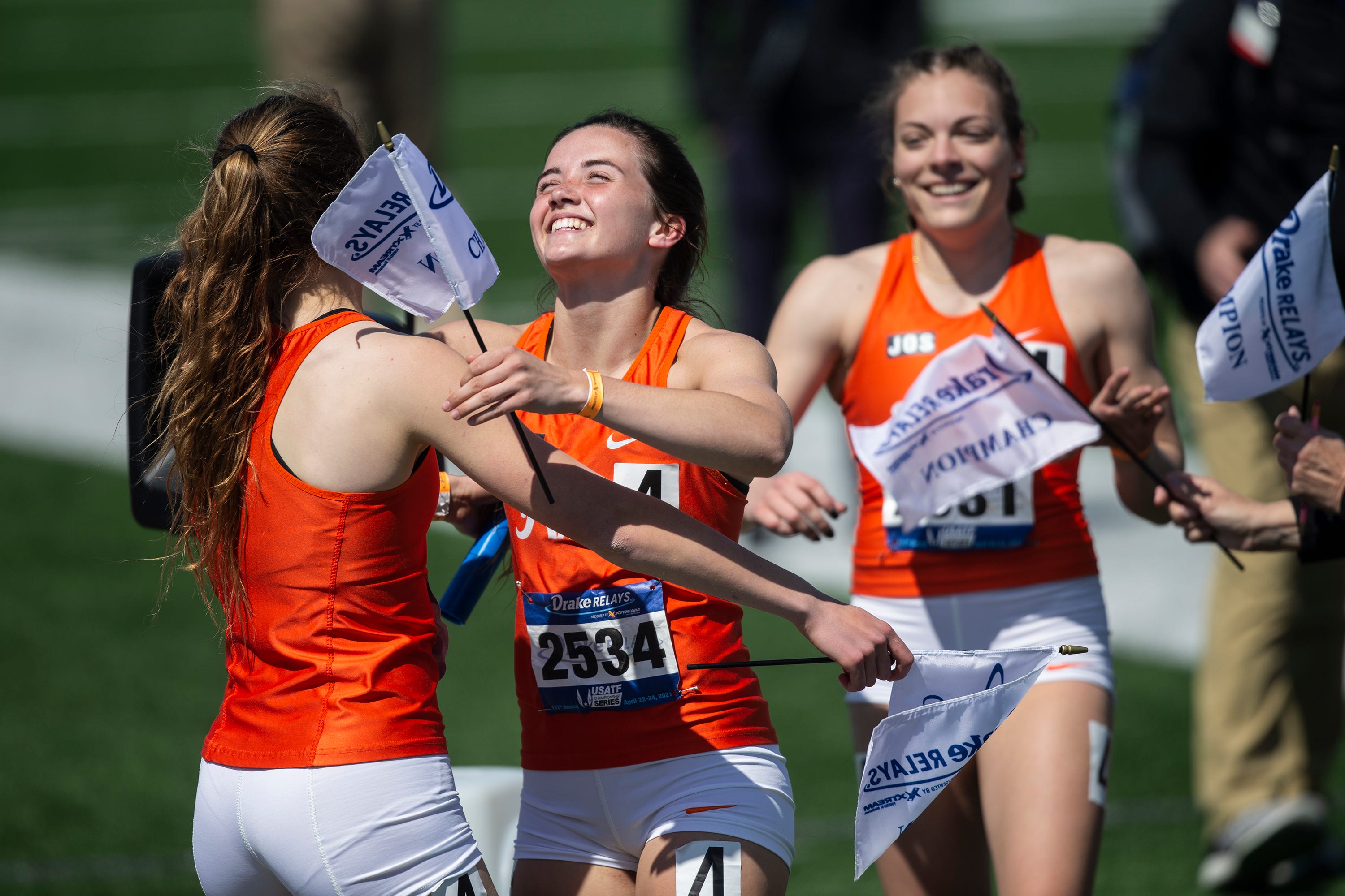 Ames track teams win five events at the Drake Relays Thursday
