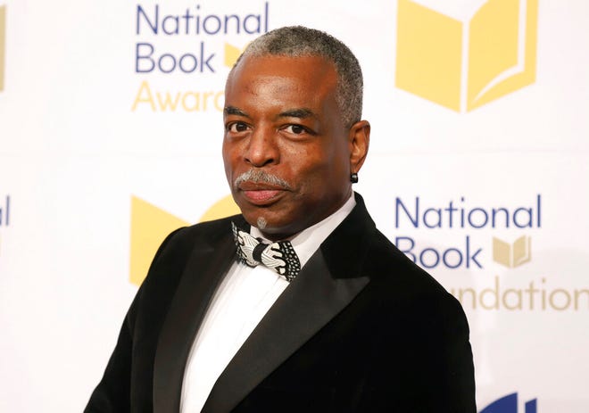 FILE - LeVar Burton attends the 70th National Book Awards ceremony in New York on Nov. 20, 2019. Burton will serve as guest host on the game show "Jeopardy!" (Photo by Greg Allen/Invision/AP, File)